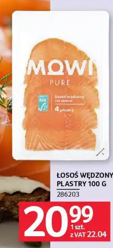 Selgros Mowi łosoś wędzony plastry oferta