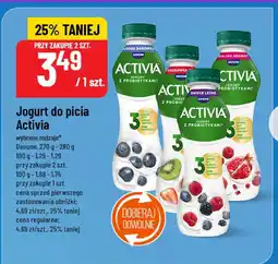 Polomarket Jogurt do picia Activia 280g Danone oferta