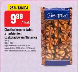 Polomarket Ciastka kruche twist z nadzieniem czekoladowym Sielanka oferta