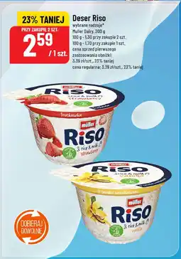 Polomarket Deser Riso wanilia 200g Müller Dairy oferta