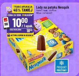 Polomarket Lody na patyku Nesquik 9x45ml Froneri oferta