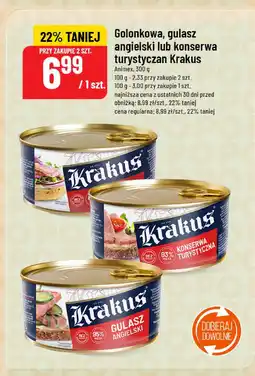 Polomarket Konserwa golonkowa, gulasz angielski lub konserwa turystyczna Krakus 300g oferta