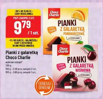 Polomarket Pianki z galaretką Choco Charlie 380g oferta