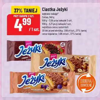 Polomarket Ciastka Jeżyki 140g Colian oferta