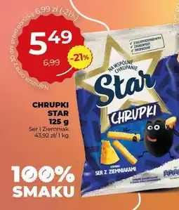 Duży Ben Chrupki Star 125g oferta