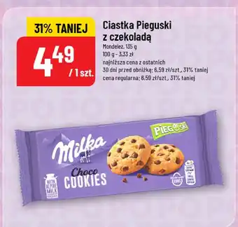 Polomarket Ciastka Pieguski z czekoladą 135g Mondelez oferta