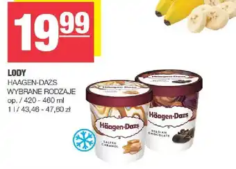 Spar Lody Haagen-Dazs wybrane rodzaje 420-460ml oferta