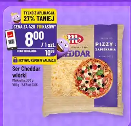 Polomarket Ser Cheddar wiórki Mlekovita 300g oferta