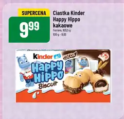 Polomarket Ciastka Kinder Happy Hippo kakaowe 103.5g Ferrero oferta