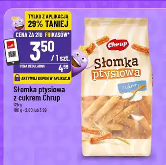 Polomarket Słomka ptysiowa z cukrem Chrup 125g oferta