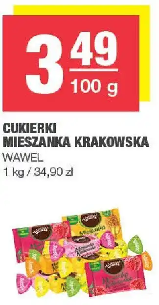 Spar Cukierki Mieszanka Krakowska Wawel 100g oferta
