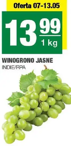 Spar Winogrono jasne Indie/RPA 1kg SPAR oferta