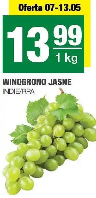 Spar Winogrono jasne Indie/RPA 1kg SPAR oferta