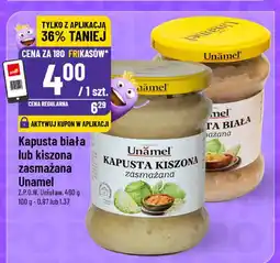 Polomarket Kapusta biała lub kiszona zasmażana Unamel 460g oferta