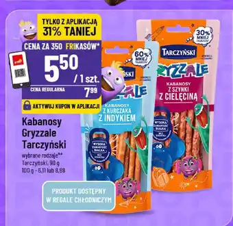 Polomarket Kabanosy Gryzzale Tarczyński 100g z kurczaka oferta