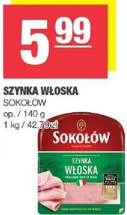 Spar Szynka włoska Sokołów oferta
