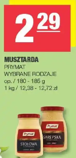 Spar Musztarda Prymat oferta