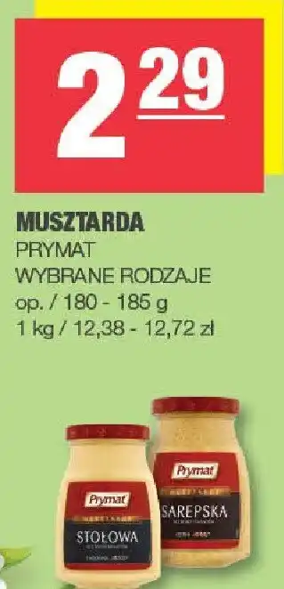 Spar Musztarda Prymat oferta