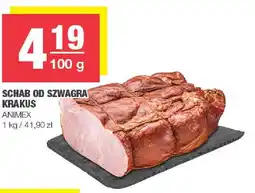 Spar Schab od szwagra Animex oferta