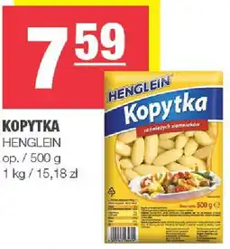 Spar Kopytka HENGLEIN oferta