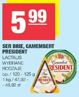 Spar Ser brie, camembert 120-125g Lactalis oferta