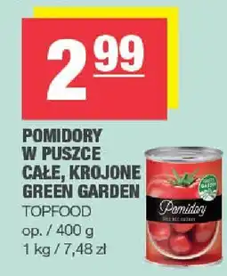 Spar Pomidory w puszce Green Garden 400g TopFood oferta