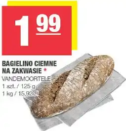 Spar Bagielino ciemne na zakwasie 1 szt. Vandemoortele oferta