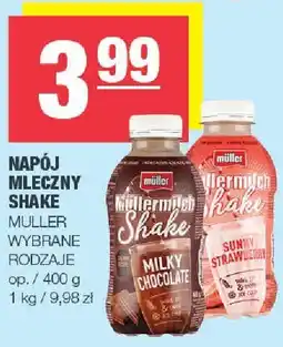 Spar Napój mleczny shake sunny strawberry Muller oferta