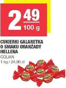 Spar Cukierki galaretka o smaku oranżady Hellena 100g Colian oferta