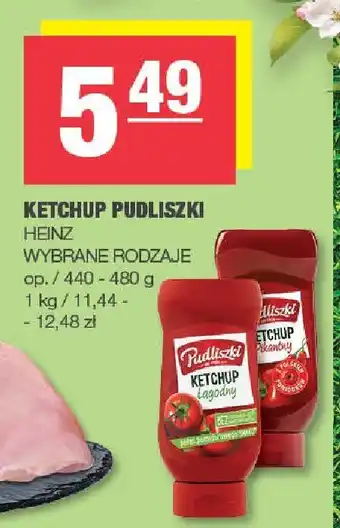 Spar Ketchup Pudliszki łagodny 440g oferta
