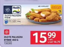 Selgros Frosta złote paluszki rybne oferta
