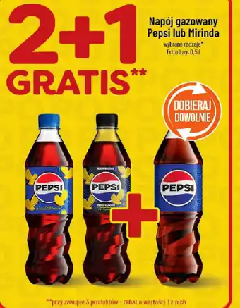 Polomarket Frito Lay Napój gazowany Pepsi lub Mirinda oferta