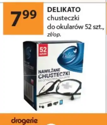 Drogerie Laboo Chusteczki do czyszczenia okularów Delikato oferta