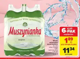 Carrefour Woda mineralna Muszynianka oferta