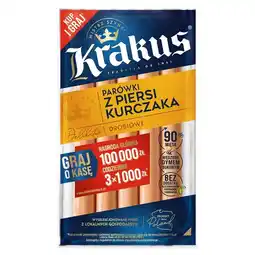 Globi Krakus Parówki z piersi kurczaka drobiowe 200 g oferta