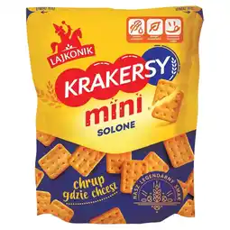Carrefour Express Lajkonik Krakersy mini solone 100 g oferta