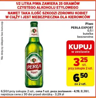 Carrefour Express Piwo Perła oferta