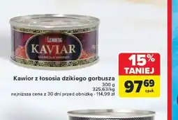 Carrefour Kawior z łososia dzikiego gorbusha oferta