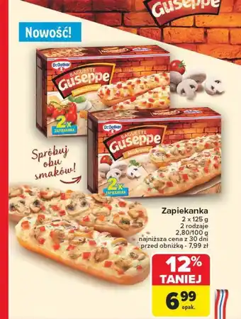 Carrefour Zapiekanka Dr. Oetker oferta