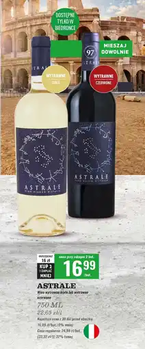 Biedronka Wino wytrawne Astrale oferta