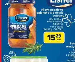 Carrefour Filety śledziowe Lisner oferta