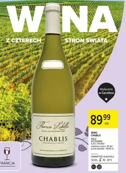 Carrefour Wino wytrawne Chablis oferta