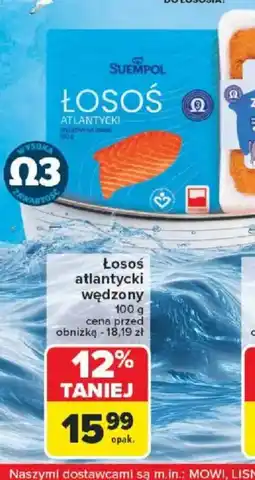 Carrefour Losoś atlantycki wędzony oferta
