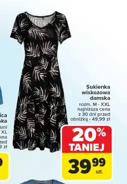 Carrefour Sukienka damska oferta
