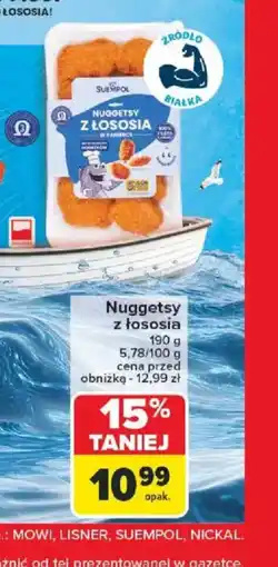 Carrefour Nuggetsy z łososia oferta