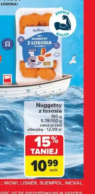 Carrefour Nuggetsy z łososia oferta