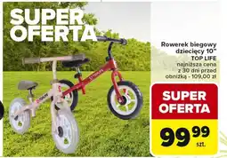 Carrefour Market Rowerek biegowy Top Life oferta