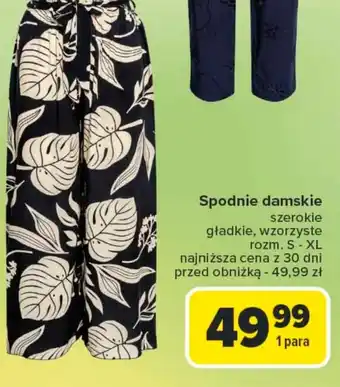 Carrefour Spodnie damskie oferta