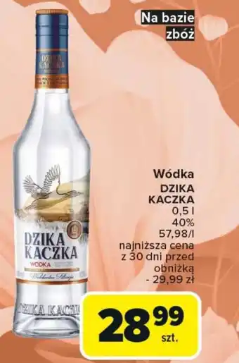 Carrefour Wódka Dzika Kaczka oferta