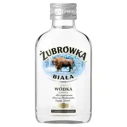 Carrefour Żubrówka Biała Wódka czysta 100 ml oferta